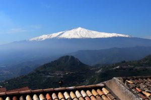 Italy - Sicily, Taormina Mount Etna