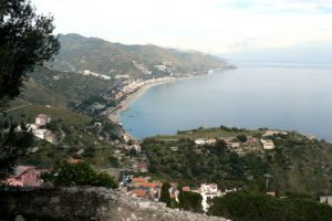 Taormina - view of the sea