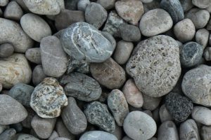 Taormina - beach pebbles