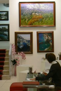 Taormina art gallery