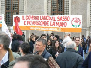 Pro-gay rights rally demanding