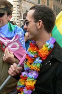 Pro-gay rights rally demanding