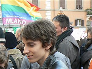 Pro-gay rights rally demanding