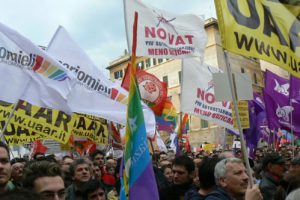 Pro-gay rights rally demanding