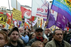 Pro-gay rights rally demanding