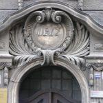 Zagreb - door lintel detail