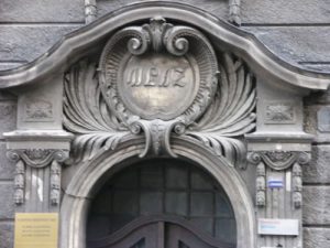 Zagreb - door lintel detail