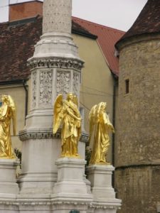 Zagreb - Cathedral Square detail