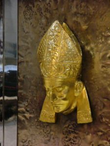 Zagreb - Cathedral interior: bishop's likeness