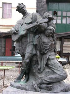 Zagreb - musician and slaves