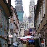 Zagreb - streets in repair