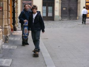 Zagreb - kids skateboarding