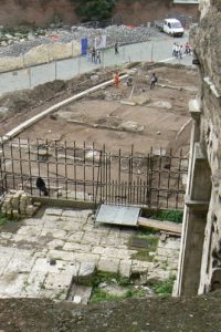 Rome - Colosseum excavations