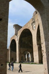 Rome - looking toward the Forum