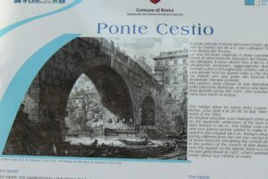 Ponte Cestio The Pons Cestius (Italian: Ponte Cestio "Cestius' Bridge") is