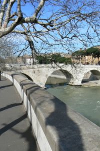 Ponte Cestio The Pons Cestius (Italian: Ponte Cestio "Cestius' Bridge") is