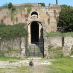 The crumbling mausoleum of Augustine