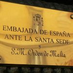 Spanish embassy in Piazza di Spagna