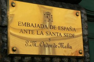Spanish embassy in Piazza di Spagna