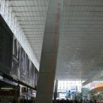 The bustling modern Termini train station