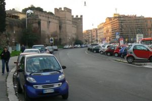 Smart cars in a smart city.