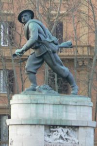 World War I memorial (the Italians were among the victorious