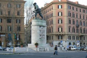 World War I memorial (the Italians were among the victorious