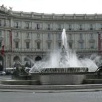 Fountain in Piazza Republica