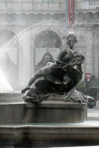 Fountain in Piazza Republica