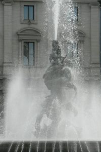 Fountain in Piazza Republica