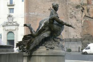 Fountain in Piazza Republica