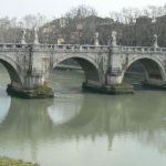 The beautiful Sant'Angelo Bridge