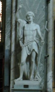 Basilica of Santa Maria Sopra Minerva statue