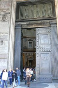 Entry doors of Pantheon