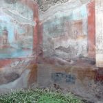 Italy - Pompeii ruins Wall fresco