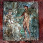 Italy - Pompeii ruins Wall fresco See report: http://www.archaeology.org/issues/124-1403/features/1813-pompeii-saving-the-villa-of-the-mysteries