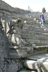 Italy - Ruins of Pompeii colosseum