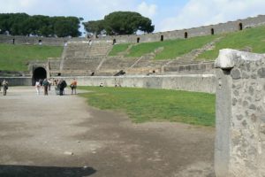 Italy - Ruins of Pompeii Colosseum