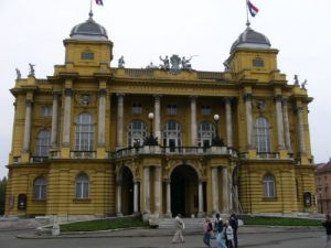 Croatian National Theatre - the theatre company moved here in