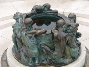 The Well of Life' is a small fountain work by