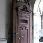 Zagreb - beautiful door within a door
