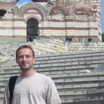 Nesebar--Old Town--Ivan at Church Ruin