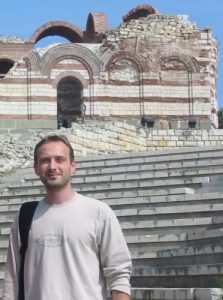 Nesebar--Old Town--Ivan at Church Ruin