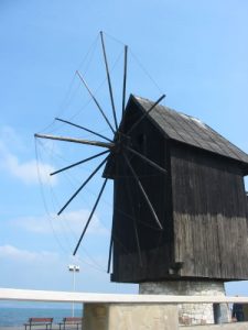 Nesebar--Old Town Windmill