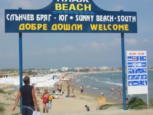 Nesebar--New Town--Beach on Black Sea