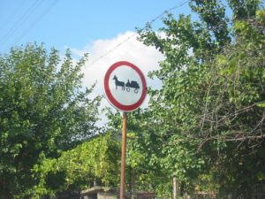 Rural Road Sign