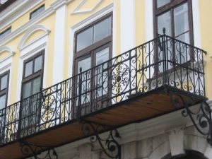 Veliko Turnovo--Balconies are Common Detail