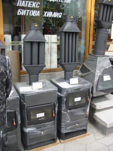 Unusual Wood Stove Chimneys