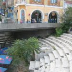 Plovdiv Old Town with Roman Ruins
