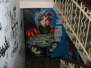 Graffiti on Staircase